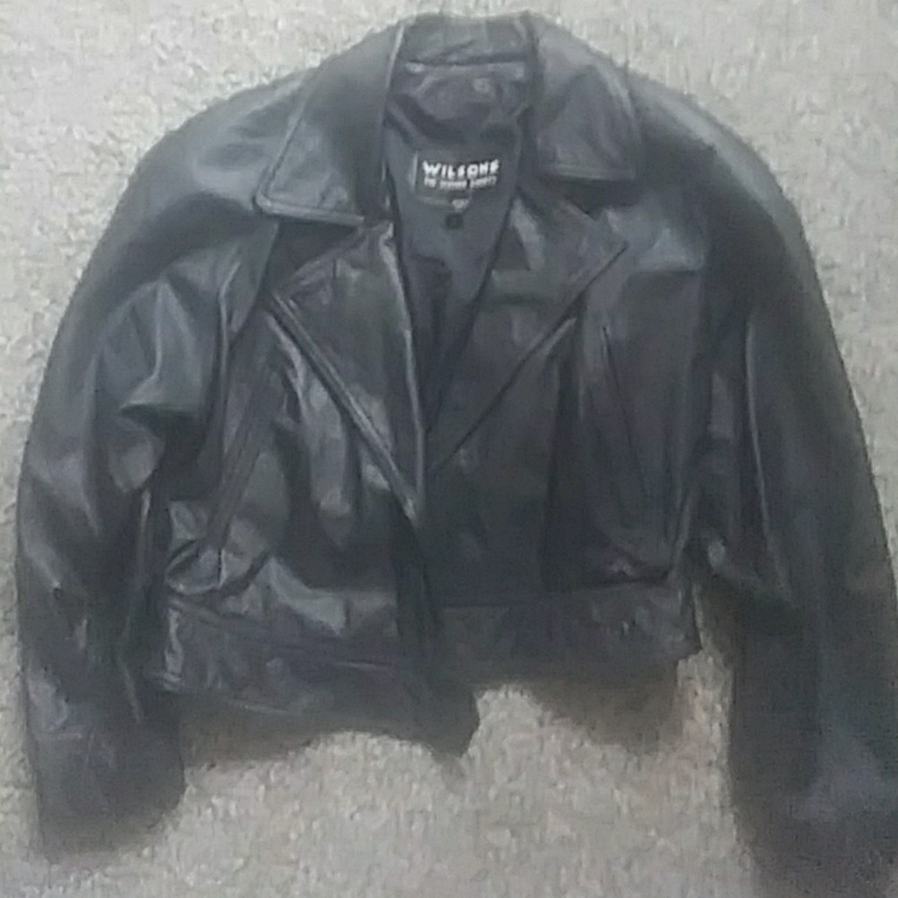 Womans Wilson's leather jacket(med)